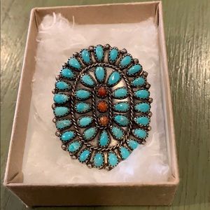 Gilbert Ortega Turquoise Ring